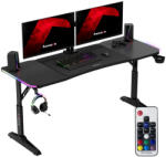 Huzaro Hero 4.6 RGB Black Gaming Desk (HZ-HERO 4.6 RGB BLACK) - compzone