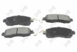 ABAKUS set placute frana, frana disc ABAKUS 231-01-293 (231-01-293)
