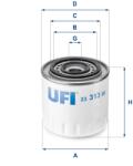 UFI Filtru ulei UFI 23.313. 00 (23.313.00)