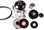 HEPU Pompa apa + Set curea transmisie cu caneluri HEPU PK04210 (PK04210) - automobilus