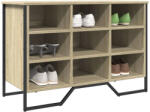 vidaXL sonoma tölgy színű szerelt fa cipőszekrény 90 x 38 x 61, 5 cm (848645)