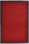 vidaXL piros PVC lábtörlő 117x220 cm (287666)