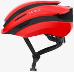 LUMOS Ultra indexelő, világító okos sisak piros