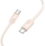 hoco. Cablu Date si Incarcare USB-C - USB-C HOCO X114, 60W, 1m, Roz - evomag