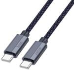 hoco. Cablu Date si Incarcare USB-C - USB-C HOCO U134, 240W, 1.8m, Gri - evomag