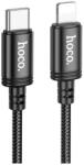 hoco. Cablu Date si Incarcare USB-C - Lightning HOCO X89, 27W, 2m, Negru - evomag