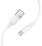 hoco. Cablu Date si Incarcare USB-A - USB-C HOCO X120, 60W, 1m, Alb - evomag
