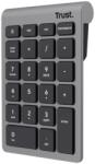 TRUST Tastatura Trust numerica wireless Xalax , numar taste 22, gri (TR-25709) - shoppix