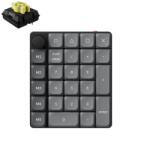 KEYCHRON K0 Max Numpad Hot Swappable RGB Banana fekete (K0M-H4)
