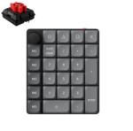 KEYCHRON K0 Max Numpad Hot Swappable RGB Red fekete (K0M-H1)