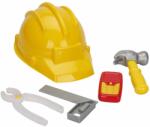 Zapp Toys Set unelte si casca de protectie, Zapp Toys, 5 piese Set bricolaj copii