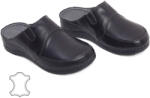 Mark Konfort Saboti piele naturala 266 Negru