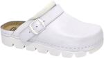 Dr. Feet Saboti piele naturala Dr. Feet 9010 alb