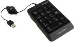 A4TECH TASTATURA numerica A4TECH Fstyler, 18 taste, USB, 70cm retractabil, compact design, grey, FK-13-GR (timbru verde 0.8 lei) (FK-13-GR) - shoppix