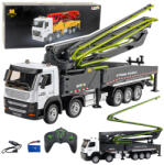 Huina Toys RC betonkeverő teherautó távirányítós Huina Gray 1: 18