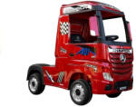 Mercedes Elektromos ráhajtható autó Mercedes Actros pirosra festett MP4