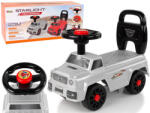 LEAN Toys Car Rider QX-5500- 2 kürt háttámla ezüst