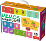 Trefl Gry Memos Classic és Plus játék, mozgás és hang - Animals Trefl 02271