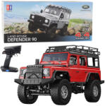 DOUBLE E Távirányítású terepjáró RC Land Rover Defender 90 piros 1: 14
