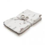 CAM SPA Cam Copenhagen Textilpelenka - 3db szett - Őzek, Krém-fehér, Mogyoró