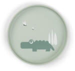  Done by Deer Foodie tányér, Croco, zöld