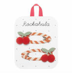  Rockahula Kids Csíkos cseresznye hajcsatok (2db)