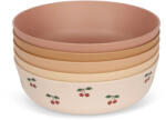 Konges Slojd 5 db-os mély tál készlet - Cseresznye mintás mix