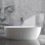 Rea Cada freestanding cu ventil alb Rea Roma 170 cm alb (REA-W0128)