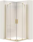 Rea Cabina dus REA Montana Double 80x80 auriu periat (REA-K6695)