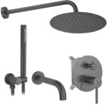 Rea Set incastrat cada si dus Rea Lungo titan + BOX (REA-P6380)