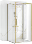 Rea Cabina de dus de perete REA Rapid Slide 130 x 80 cm auriu periat (KPL-04716)