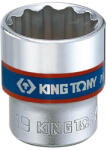 KING TONY kézi dugófej 3/8", 17 mm, 12* (333017M)
