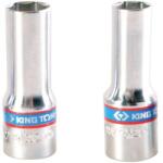 KING TONY hosszú vékonyfalú dugókulcsfej 3/8", 12 mm, 6* (321512M)