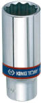 KING TONY hosszú dugókulcs 3/8", 18 mm, 12* (323018M)