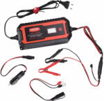 Extol autós akkumulátor töltő 8A 4-160Ah DC 12V/6V (8897303)