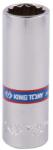 KING TONY 1/4" kézi hosszú dugókulcsfej 11mm 12* (223011M)