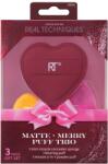 Real Techniques КОМПЛЕКТ REAL TECHNIQUES Matte + Merry Puff Trio Четки за грим дамски