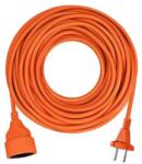 Solight Cablu flexibil Solight 1z - conector, 10m, 2 x 1, 5mm2, portocaliu (PS20)