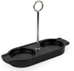 Peugeot 44527 Linea tálca kerámia fekete, fogantyúval