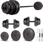Progressive Set haltera si gantere reglabile PROGRESSIVE 45 KG (ECG45)