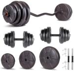 Progressive Set haltera si gantere reglabile baza Z PROGRESSIVE 75 KG (ECGZ75)