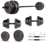Progressive Set haltera si gantere reglabile PROGRESSIVE 35 KG (ECG35)