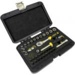 Carl Kammerling C. K. (T4660) Dugókulcs bit betét készlet Metrikus 1/4 36 részes (T4660) (T4660)