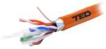 TED Electric Cablu FTP ED Electric KAB-TED5, CAT 6, Cupru, 305 m (Portocaliu) (KAB-TED5)
