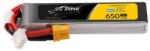 Tattu Akkumulátor Lipo Tattu 2s 650mAh 95C 7.6V HV z XT30 Long-Pack 2s 650mAh 7.6V HV z XT30 Hosszú csomag (TAA6502S95XT3L)