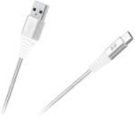 Rebel Cablu USB - USB tip C, Rebel, 100 cm, Alb (RB-6001-100-W)