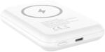 Energizer powerbank mágneses vezeték nélküli 5000mAh 15W QM5000 fehér (ENE-QM5000-W)
