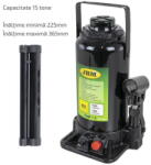 JBM CRIC HIDRAULIC 15T Inaltime minima 225 mm Inaltime maxima 365 mm (52304) - vexio