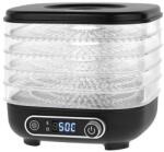 Teesa Deshidrator de alimente Teesa TSA3033, 300 W, 5 tavi, Afisaj LCD (Negru) (TSA3033) Uscator de fructe
