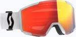 SCOTT Shield síszemüveg mineral white/black/& red chrome